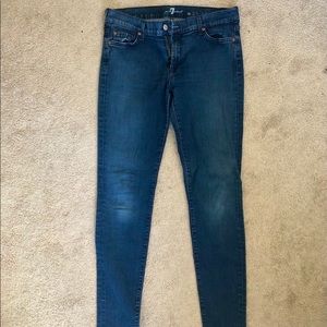 7 For All Mankind “the skinny” Jeans